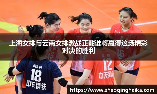 上海女排与云南女排激战正酣谁将赢得这场精彩对决的胜利